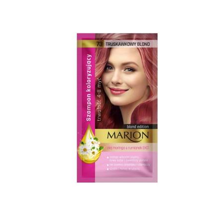 MARION_Szampon koloryzujący 4-8 myć 73 Truskawkowy Blond 40ml