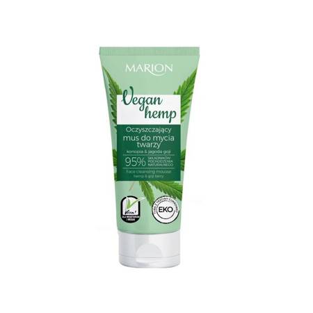 MARION_Vegan Hemp Purifying Face Wash Mousse Hemp&Goji Berry 150ml