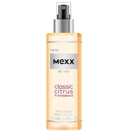 MEXX Woman Classic Citrusinių vaisių ir sandalmedžio kūno dulksna 250ml