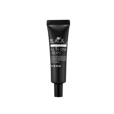 MIZON_Black Snail All In One Cream daugialypis dieninis veido kremas su sraigių gleivėmis 35ml