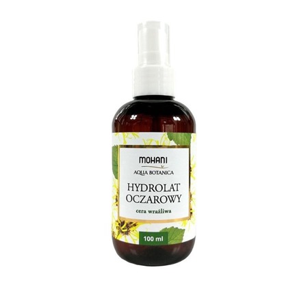 MOHANI Aqua Botanica raganių lazdyno hidrolatas jautriai odai 100ml