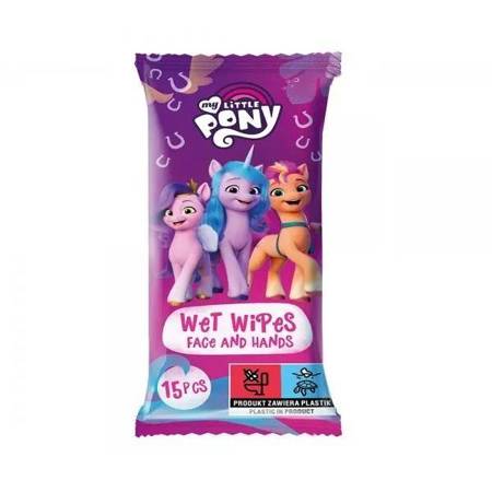 MY LITTLE PONY_Chusteczki nawilżane Truskawka 15szt.