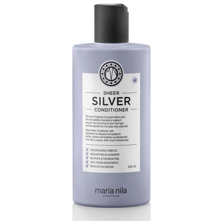 Maria Nila Sheer Silver kondicionierius šviesiems ir šviesintiems plaukams 300ml