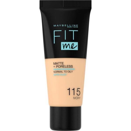 Maybelline Fit me makiažo pagrindas 115 Ivory 30ml