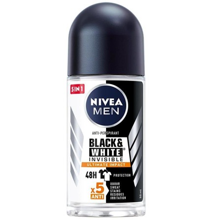 Men Black&White Invisible Ultimate Impact purškiamas antiperspirantas 50ml