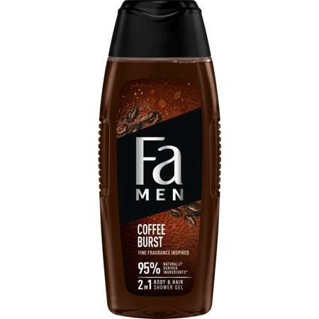 Men Coffee Burst żel pod prysznic z formułą 2w1 o aromatycznym zapachu kawy 400ml