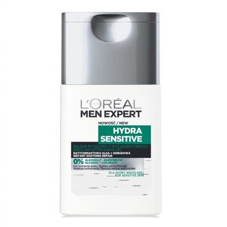 Men Expert Hydra Sensitive balzamas po goleniu z wyciągiem z brzozy 125ml