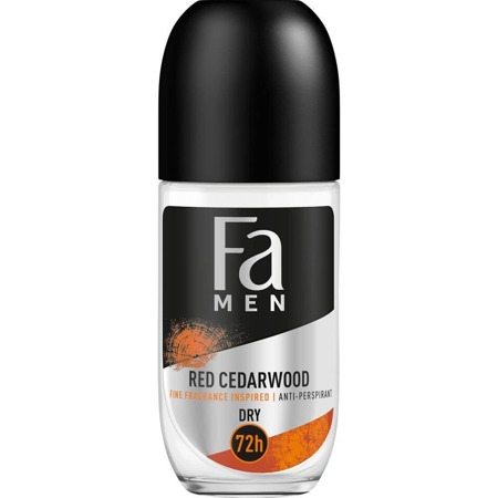 Men Red Cedarwood 72h antiperspirantas w kulce o zapachu nut drzewnych czerwonego cedru 50ml