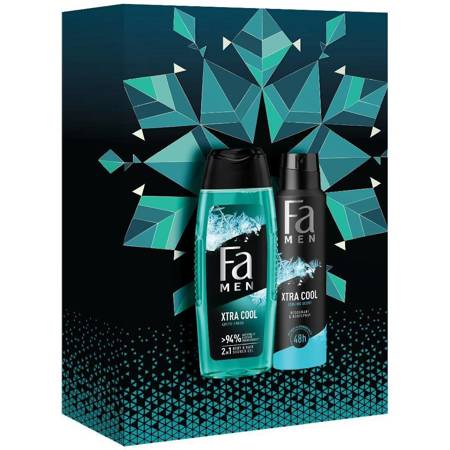 Men Xtra Cool rinkinys dezodorantas purškiklis 150ml + dušo želė 250ml