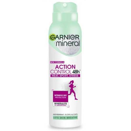 Mineral Action Control purškiamas antiperspirantas 150ml