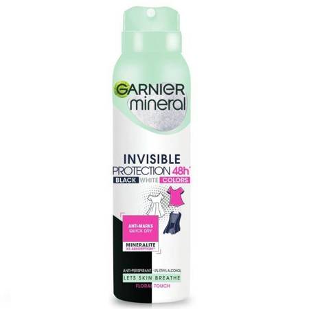 Mineral Invisible Protection Floral Touch purškiamas antiperspirantas 150ml