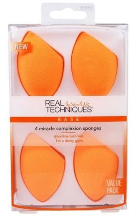 Miracle Complexion Sponges keturių makiažo kempinėlių rinkinys