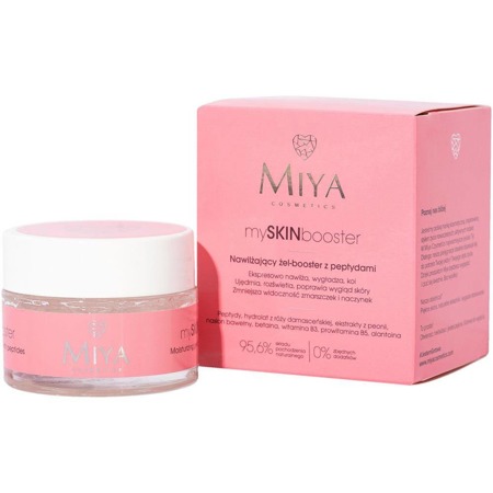 Miya mySKINbooster drėkinamasis gelis su peptidais veidui 50ml