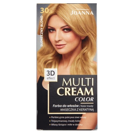 Multi Cream Color plaukų dažai 30,5 Saulėta blondinė