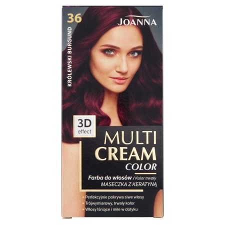 Multi Cream Color plaukų dažai 36 Royal Burgundy