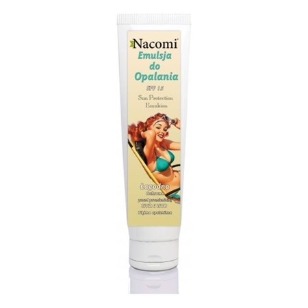 NACOMI apsauginė emulsija nuo saulės SPF15 emulsja do opalania 150ml