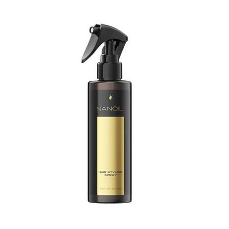 NANOIL_Hair Styling Spray do układania i wzmocnienia włosów 200ml