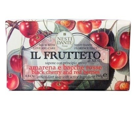 NESTI DANTE Il Frutteto Sapone Black Cherry & Cranberry 250g