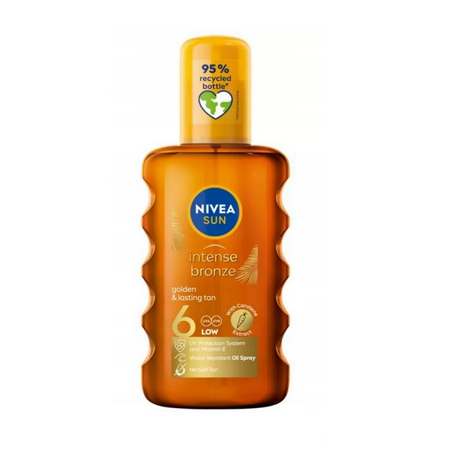 NIVEA Sun Karoteno apsauginis purškiklis nuo saulės SPF6 200ml