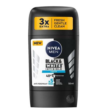 NIVEA_Men Black&White Invisible Fresh antiperspirantas 50ml