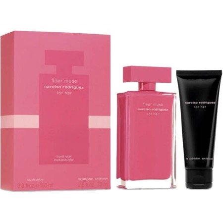 Narciso Rodriguez Fleur Musc For Her EDP 100ml + kūno losjonas 75ml