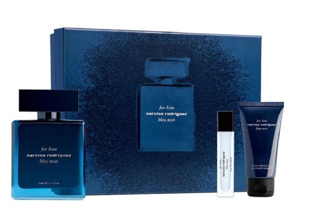 Narciso Rodriguez For Him Bleu Noir EDP 100ml + EDP 10ml + dušo želė 50ml