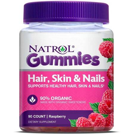 Natrol Hair Skin & Nails - Hair Skin & Nails 90 aviečių gelių