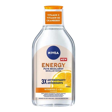 Nivea Energy micelinis losjonas su 3 antioksidantais 400ml