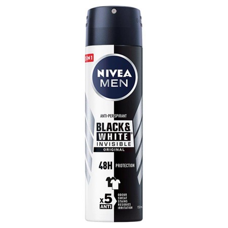 Nivea Men Black&White Invisible Original 150ml