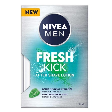 Nivea Men Fresh Kick gaivinantis vanduo po skutimosi 100ml