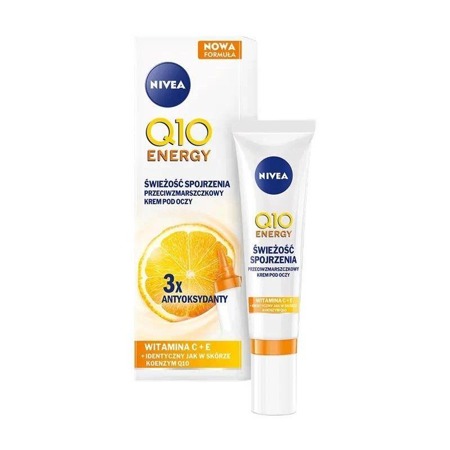 Nivea Q10 Energy Fresh Look akių kremas nuo raukšlių 15ml