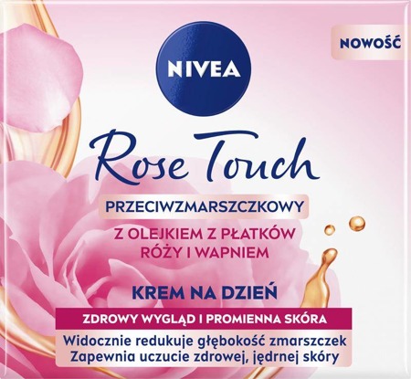 Nivea Rose Touch przeciwzmarszczkowy krem na dzień 50ml