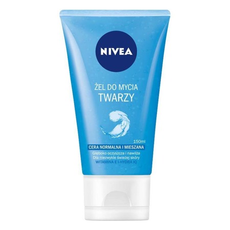 Nivea veido prausiklis normaliai ir mišriai odai 150ml