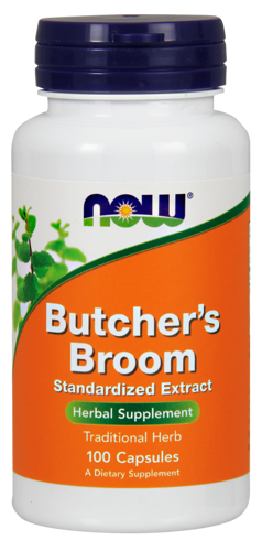 Now Foods Butcher's Broom (Spikenard) 100 veganiškų kapsulių.