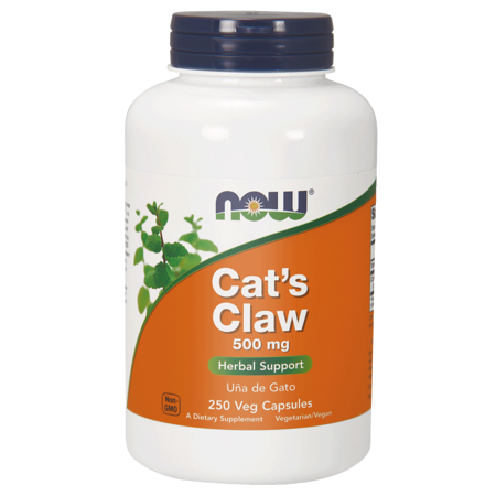 Now Foods Cat's Claw - Cat's Claw 500mg 250 veganiškų kapsulių.