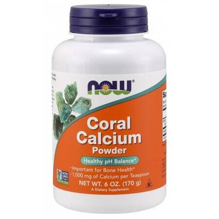 Now Foods Coral Calcium (kalcis iš koralų) 170 g