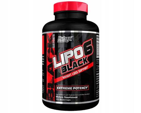 Nutrex Lipo-6 Black 120 kapsulių