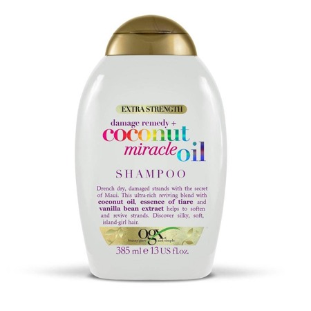 ORGANIX Coconut Oil Miracle Oil šampūnas 385ml