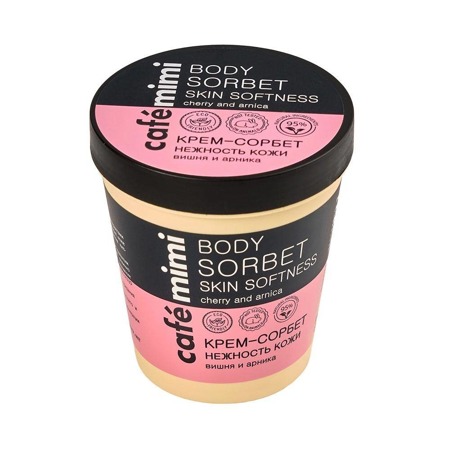 Odos minkštumas zmiękczający sorbet do ciała Wiśnia i Arnika 220ml