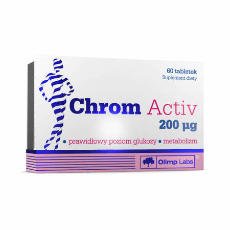 Olimp Chrom Activ 200 mcg 60 tablečių