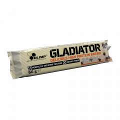 Olimp Gladiator High Protein Bar 60g vanilės skonio