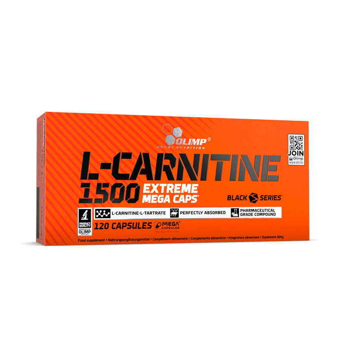 Olimp L- karnitinas Karnitinas 1500 mg 120 kapsulių