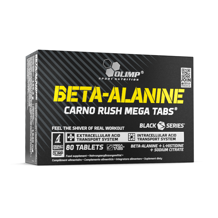 Olympus Beta - alaninas 800 mg Carno Rush 80 tablečių