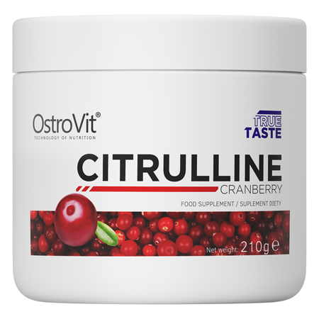 OstroVit Citrulinas 210 g su spanguolių skoniu