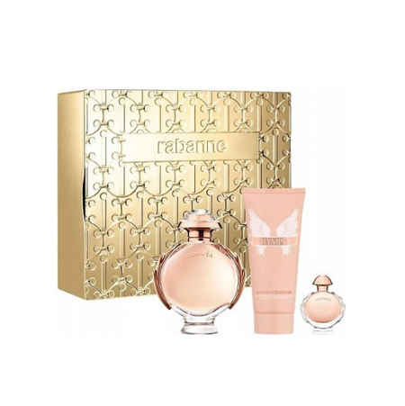 PACO RABANNE Olympea EDP 80ml + kūno losjonas 100ml + EDP 6ml