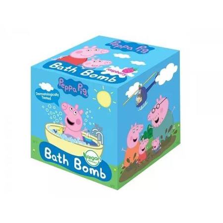 PEPPA PIG_Bath Bomb kula musująca Malina 165g