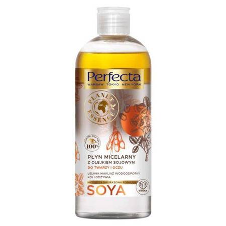 PERFECTA_Planet Essence płyn miceralny do twarzy i oczu Olejek Sojowy 400ml