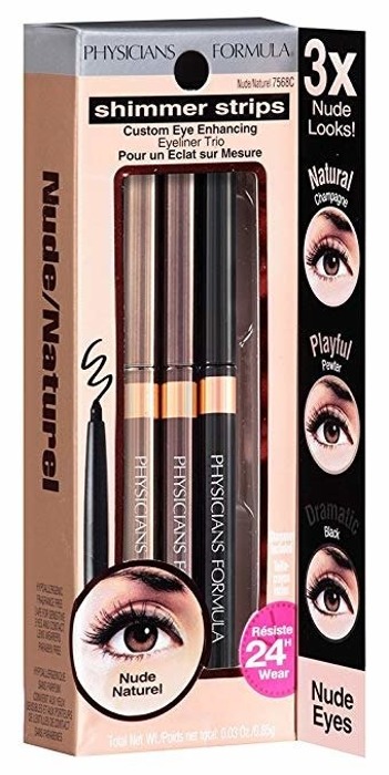 PHYSICIANS FORMULA Shimmer Strips Custom Eye Enhancing Eyeliner Trio Nude Eyes 0,85g