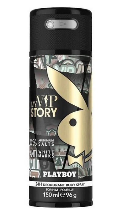 PLAYBOY My Vip Story DEO BODY 150ml