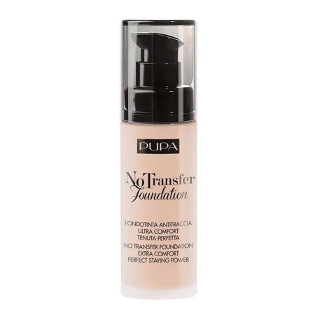 PUPA No Transfer Foundation SPF15 100 Porcelain 30ml